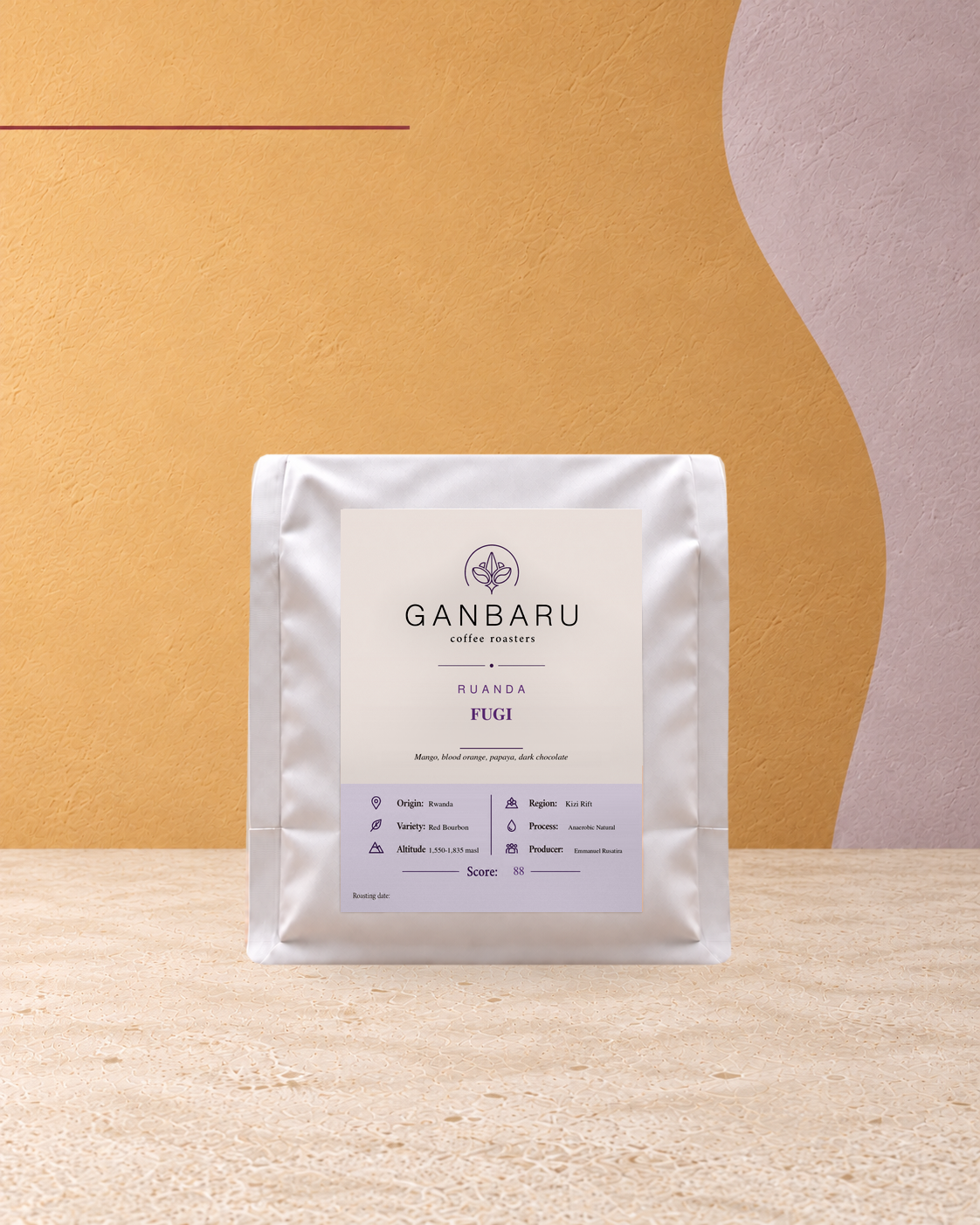 Ruanda Fugi de Ganbaru Coffee