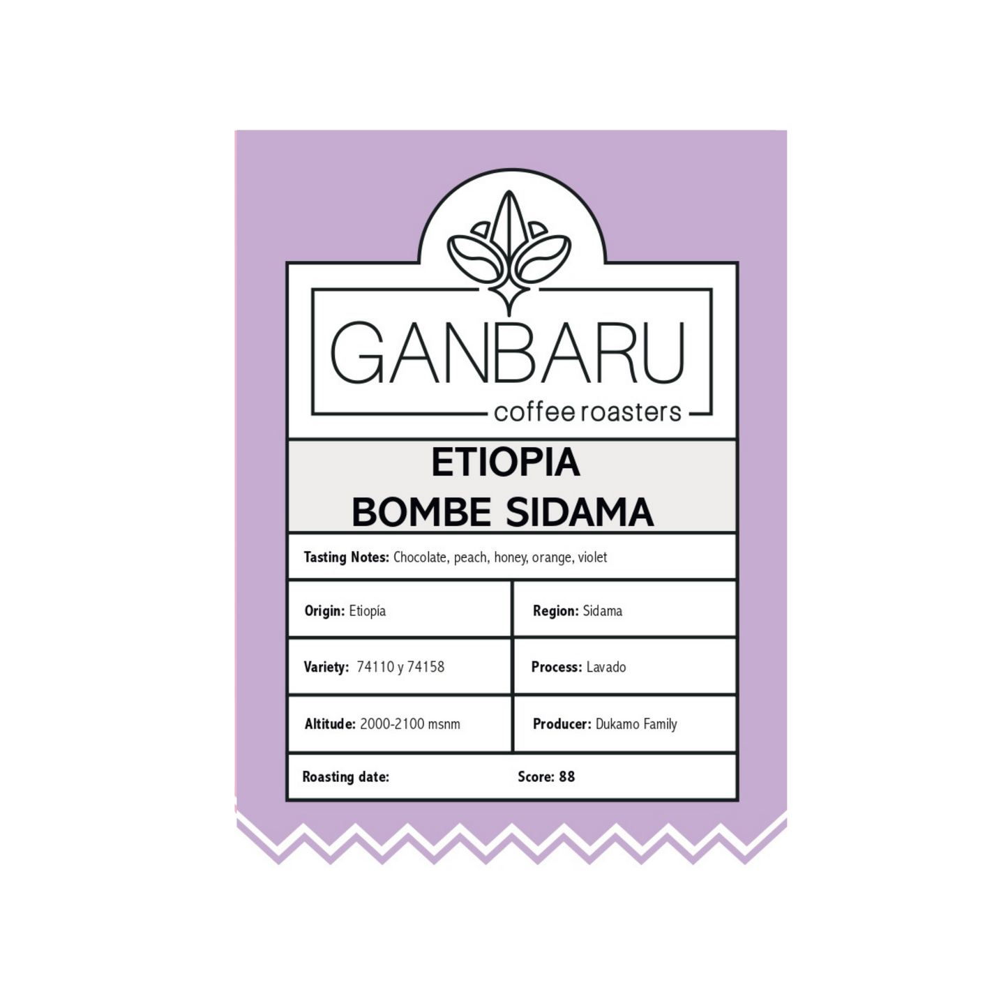 Etiopía Bombe Sidama