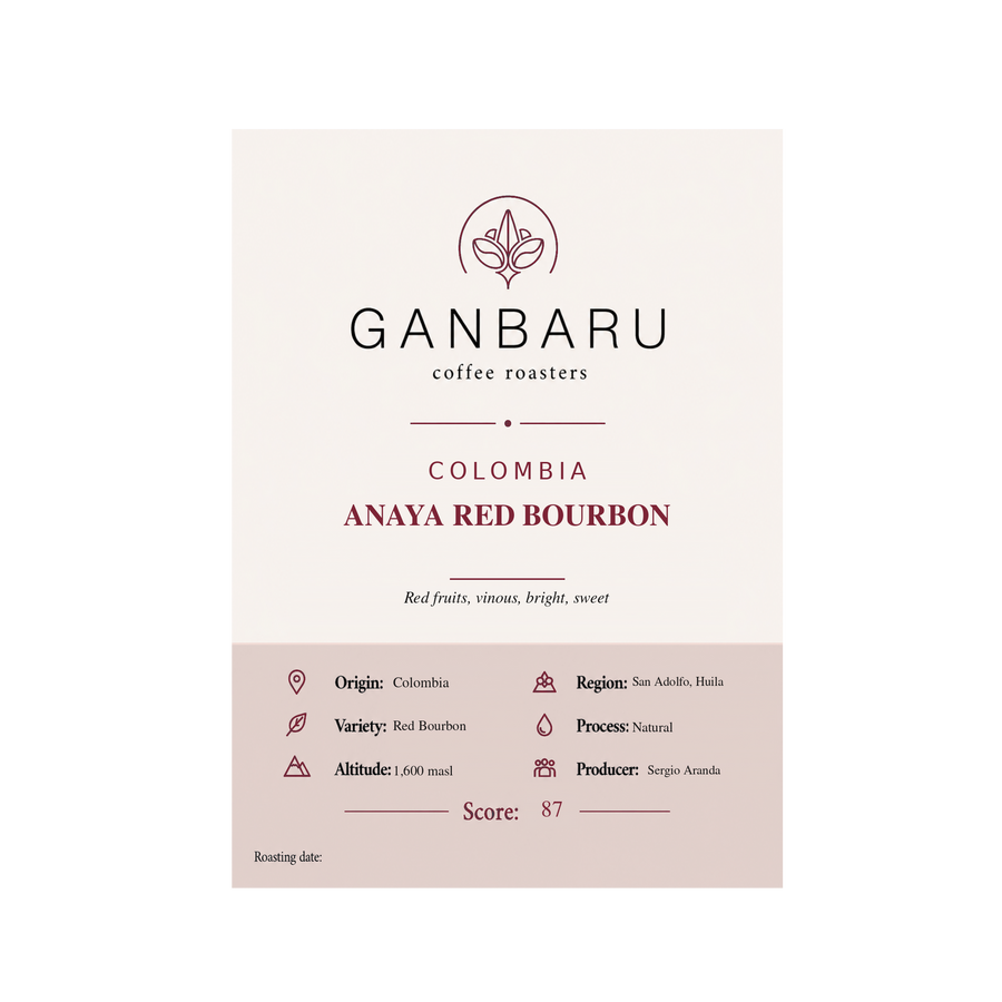Colombia Anaya Red Bourbon