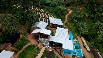 Estación de lavado Fugi en Ruanda